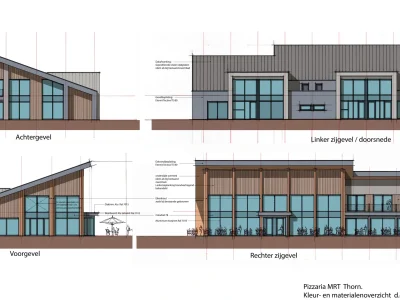 Gevels pizza pasta restaurant MRT